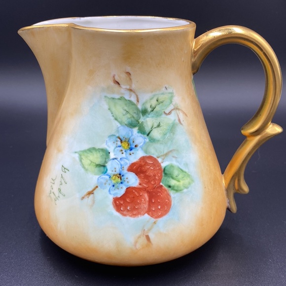 Unbranded Other - Vintage Signed fine porcelain pitcher